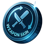 เหรียญสกินอาวุธ