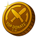 เหรียญสกินอาวุธ Top Donate